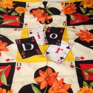 Dior scarf